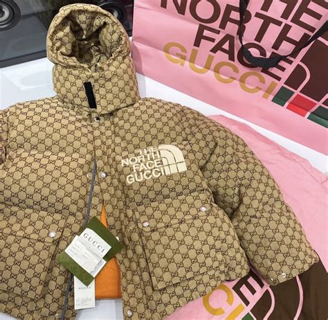 north face gucci parka|Gucci north face shop.